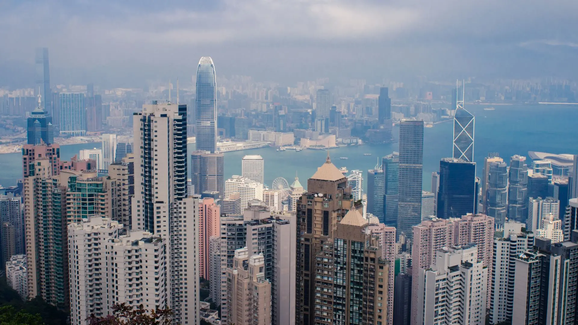 Hong Kong Finance District